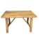Garda Light Mango Wood 135cm Dining Table
