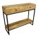 New York Console / Side Table - Mango Wood 2 Drawers and Shelf