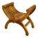 Jali Sheesham Curved Chair / Seat / Stool