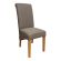 Upholstered Fabric Dining Chair - Slate Grey