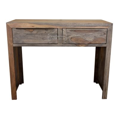 Joda Grey Sheesham Wood Console Table / Desk