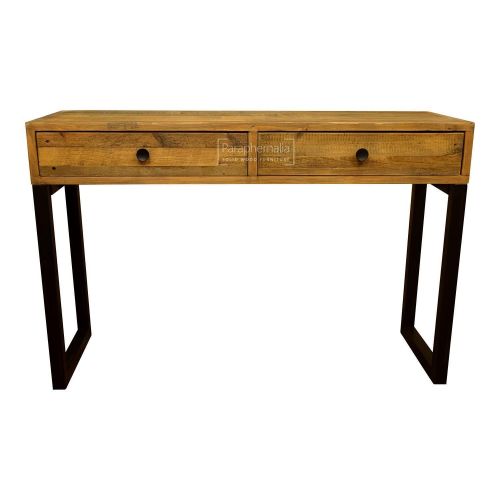 Dalat Reclaimed Console Table ( Reclaimed wood hall table )