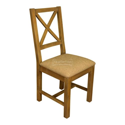 Dalat Reclaimed Dining Chair - Upholstered Seat