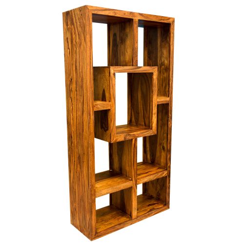 Gaya Cube Sheesham Display Unit / Bookcase