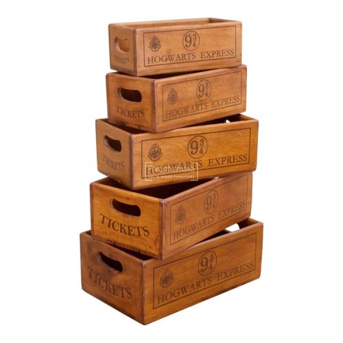 Hogwarts Express Vintage Crate Boxes