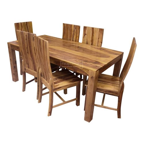 Jali Sheesham 175cm Dining Table + 6 Chairs