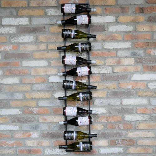 Wall Mounted Wine Rack - 12 Bottles