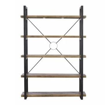 Dalat Reclaimed Ladder Bookcase / Display Shelves ( Reclaimed wood bookcase )