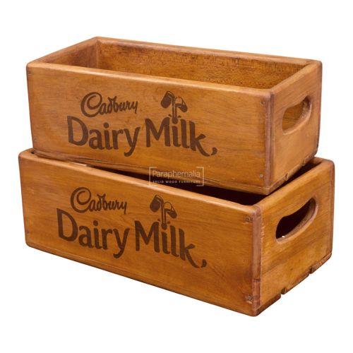 Chocolate Vintage Crate Boxes
