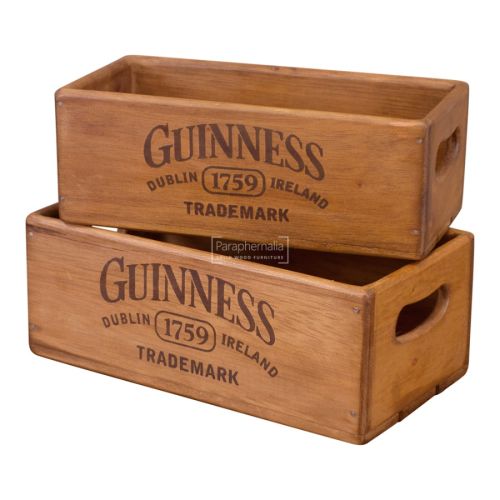 Guinness Vintage Crate Boxes