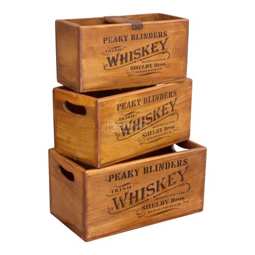Peaky Blinders Vintage Crate Boxes