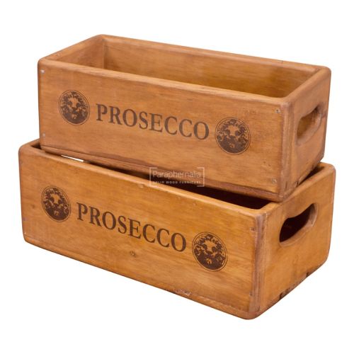 Prosecco Vintage Crate Boxes