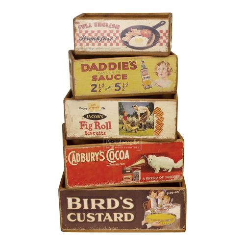 Oldies Vintage Crate Boxes - Various 2
