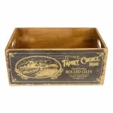 Rolled Oats Black Crate Box