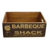 Barbeque Shack Black Crate Box