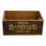 Dads Barbeque Black Crate Box