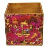 Cream Storage Crate / Vinyl Crate