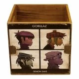 Gorillaz Storage Crate / Vinyl Crate
