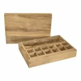 Rustic Teak Artist Box
