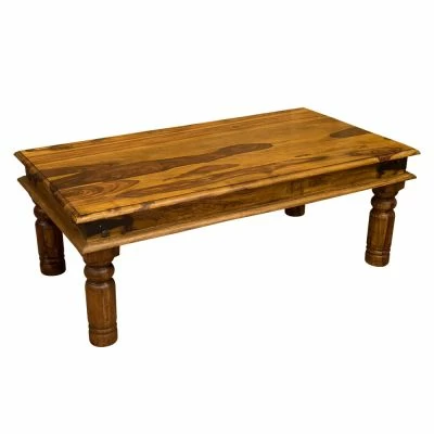 110cm x 60cm Jali Sheesham Coffee Table (Thakat Style)
