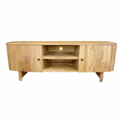 Porotto Curved Mango TV Stand / Unit