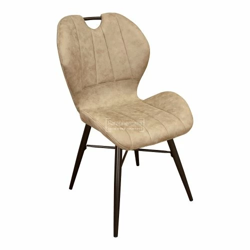 Roma Mink PU Leather Dining Chair